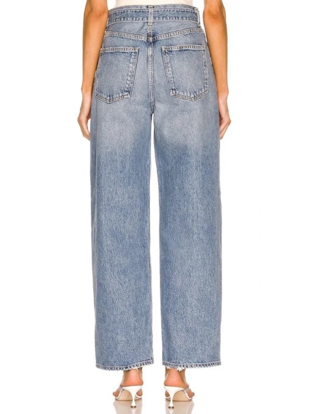 Agolde Baggy Belted Jeans - Picture 4 of 7